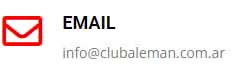 EMAIL DE CONTACTO