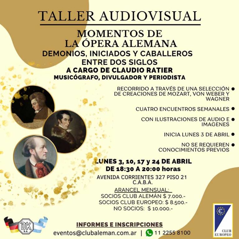 Lee más sobre el artículo Momentos de la ópera alemana: demonios, iniciados y caballeros entre dos siglos