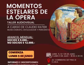 MOMENTOS ESTELARES DE LA ÓPERA