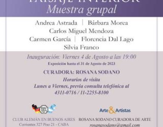Vernissage «Paisaje Interior» – muestra grupal