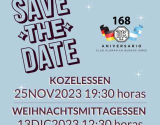 Nuestro clásico Kozelessen y tradicional Weihnachtsmittagessen 2023