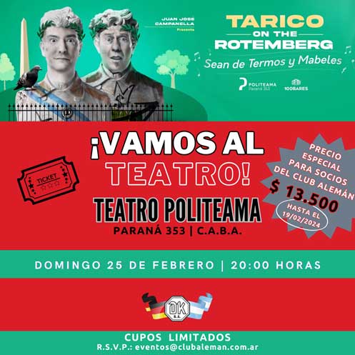 Lee más sobre el artículo Función teatral exclusiva para socios