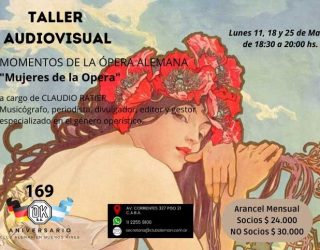 Taller MUJERES DE LA ÓPERA