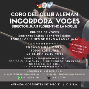 Club Alemán en Buenos Aires