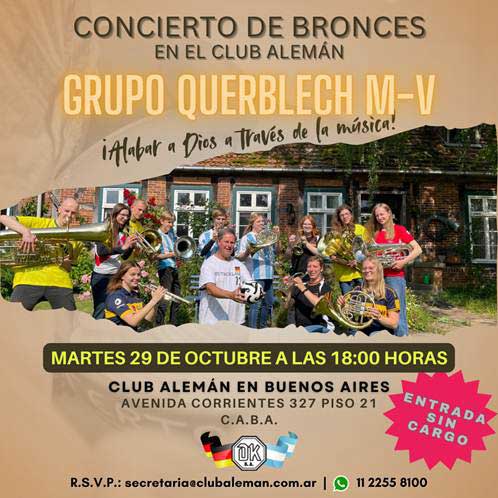 Lee más sobre el artículo Grupo de bronces Querblech M-V