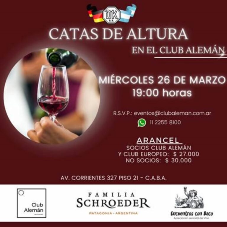 Lee más sobre el artículo Catas de Altura – Marzo 2025
