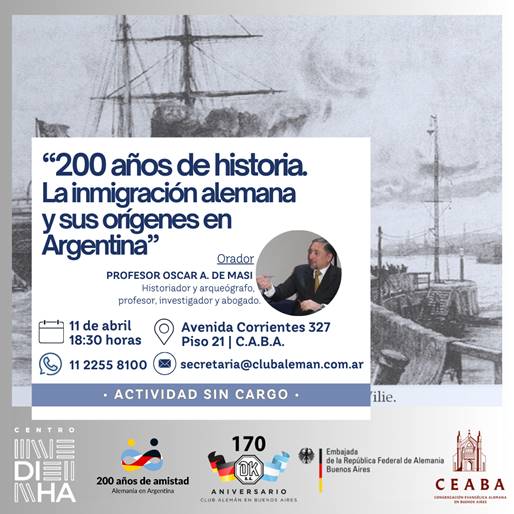 Lee más sobre el artículo 200 años de amistad entre Argentina y Alemania