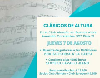 Clásicos de Altura – Concierto Agosto 2025