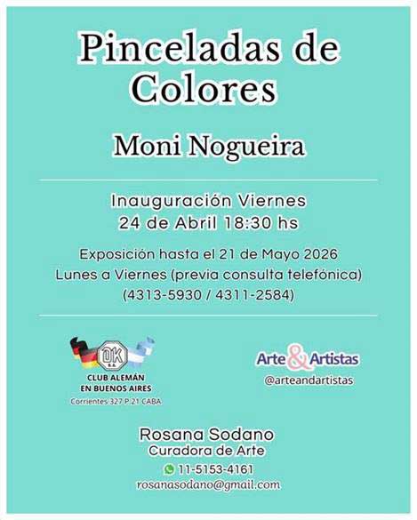 Lee más sobre el artículo Vernissage – Abril 2026