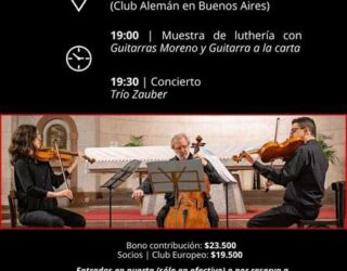 Concierto del ciclo “Clásicos de altura” – Mayo